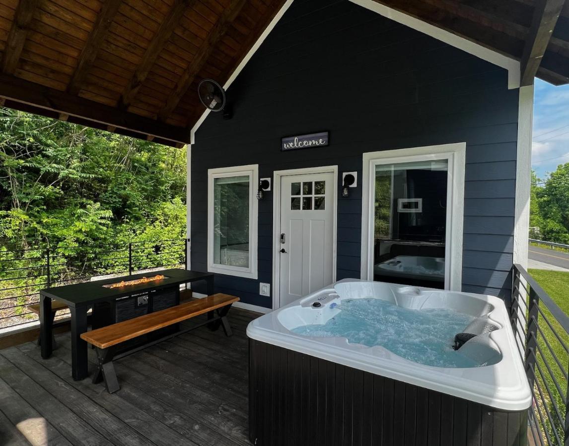 Ferienwohnung Modern Smoky Mountain Tiny House Pigeon Forge Exterior foto