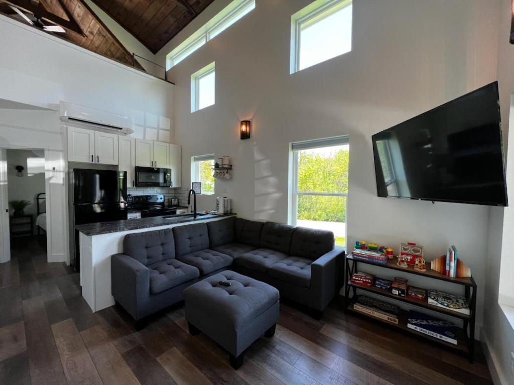 Ferienwohnung Modern Smoky Mountain Tiny House Pigeon Forge Exterior foto