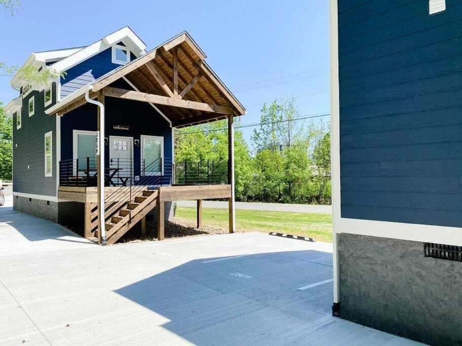 Ferienwohnung Modern Smoky Mountain Tiny House Pigeon Forge Exterior foto
